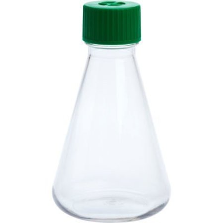 CELLTREAT CELLTREAT¬Æ 500mL Erlenmeyer Flask, Vent Cap, Plain Bottom, PETG, Sterile 229809